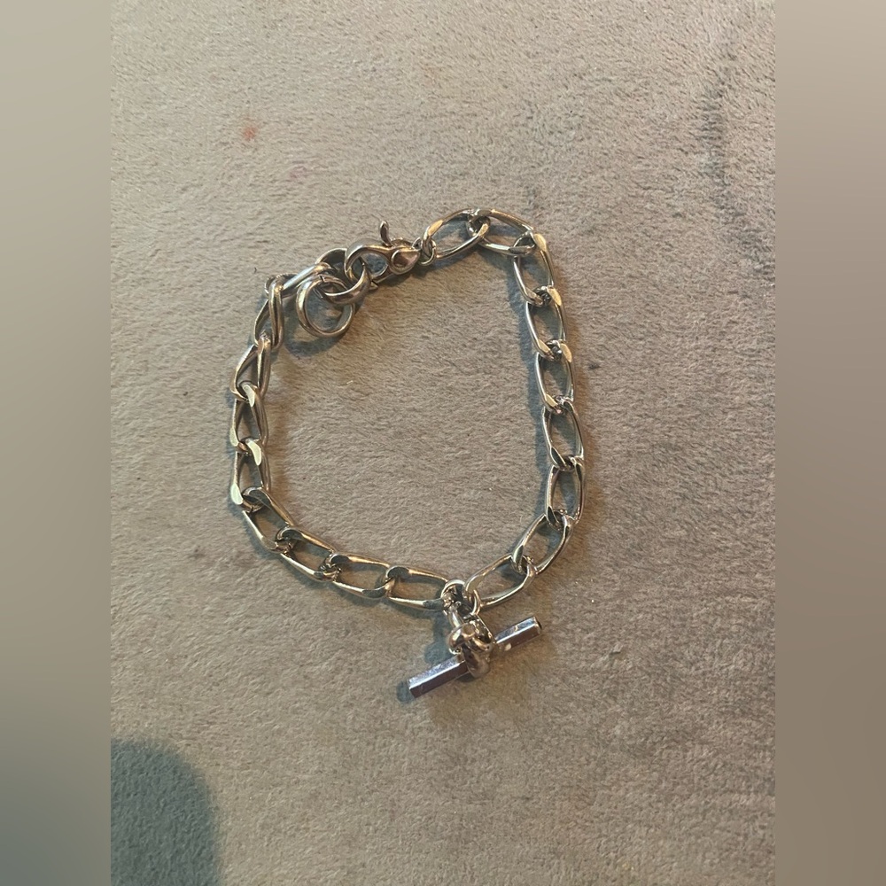 BNWOT All Saints Sterling Silver Chain with a Pendant - Picture 2 of 8